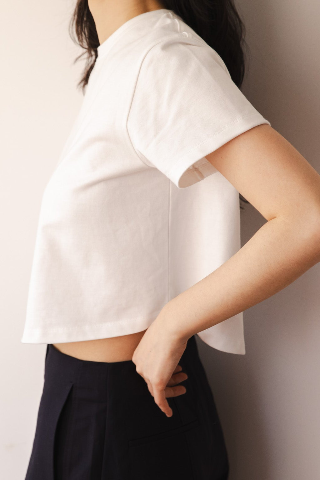 白のTシャツ